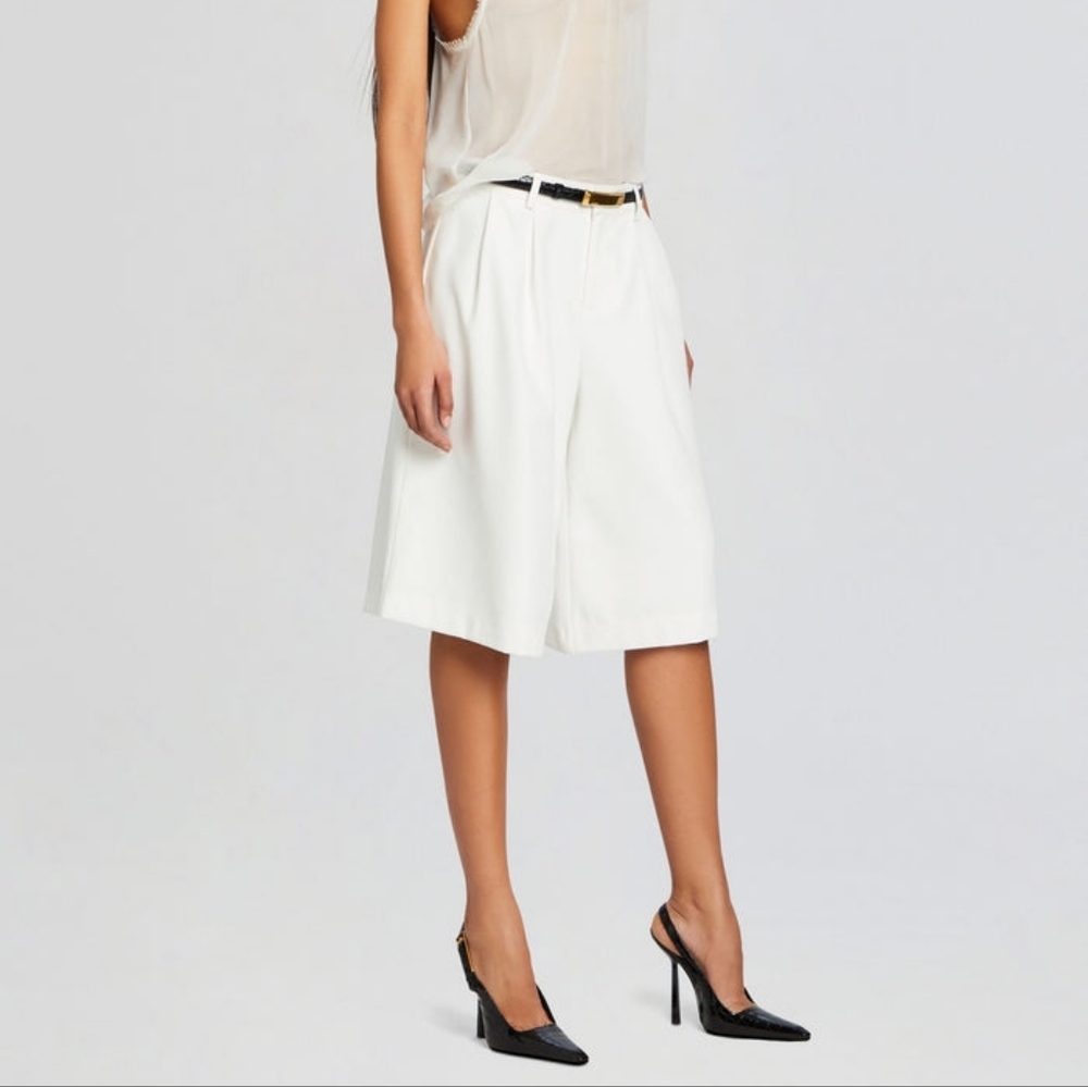 Retrofete Alyson White Women's Bermuda Shorts New With Defects XXL